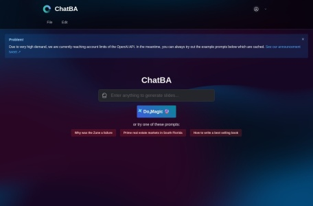 ChatBA（原ChatBCG）