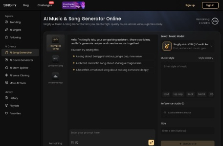 FineShare Singify