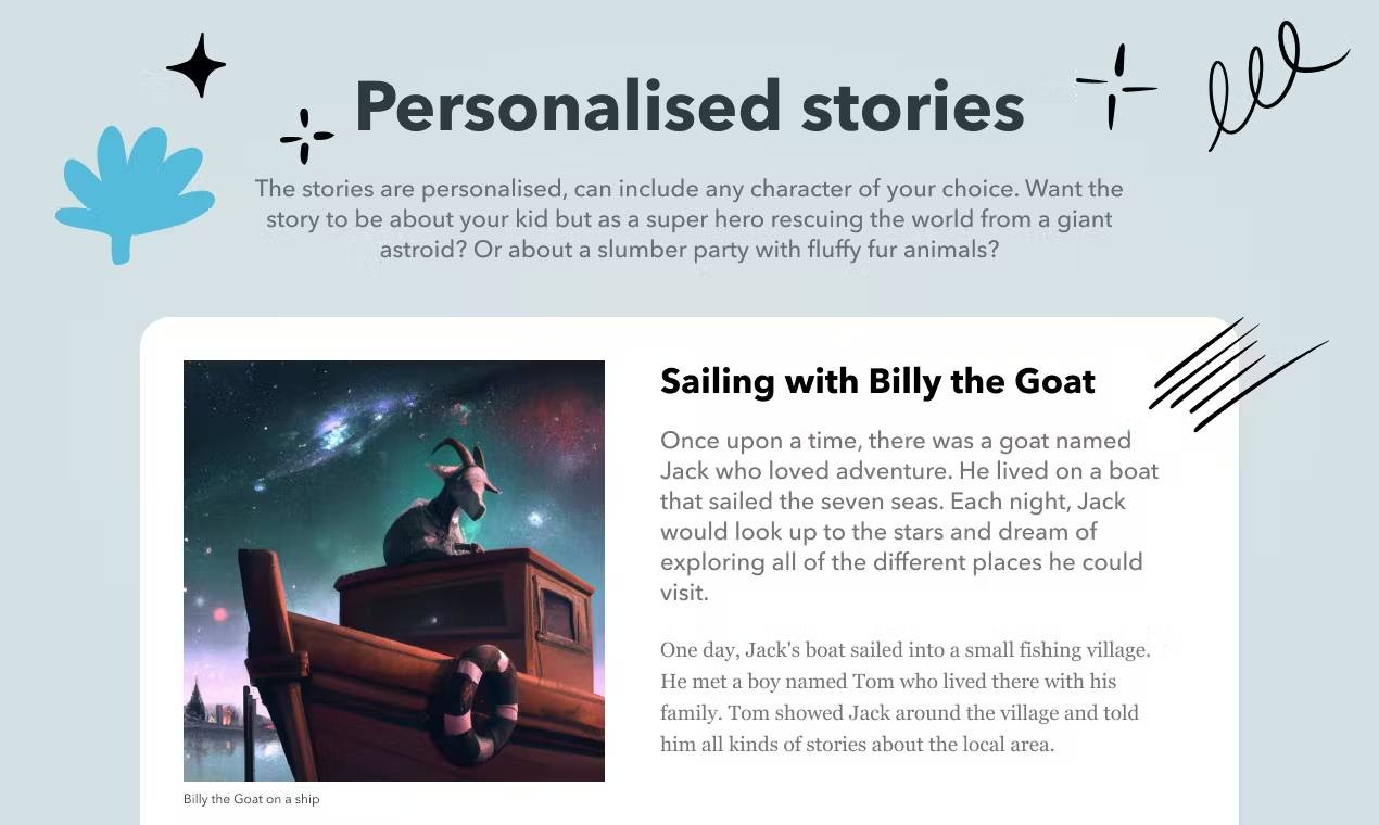 BedtimeStory AI